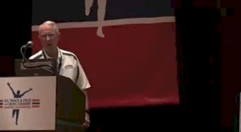 Clyde Hart on Techniques on Training a 400 Runner Part 1 2010 USTFCCCA Convention