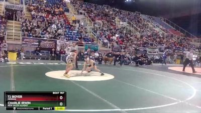 113 lbs Semifinal - Charlie Irwin, New Salem-Almont vs TJ Boyer, MonDak