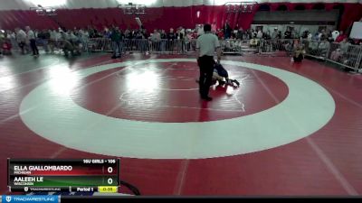 106 lbs Cons. Round 3 - Aaleeh Le, Wisconsin vs Ella Giallombardo, Michigan