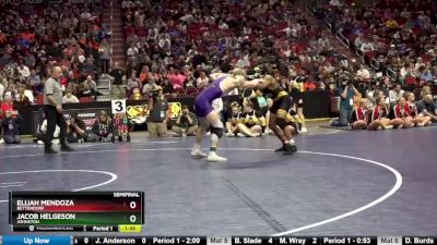 3A-152 lbs Semifinal - Jacob Helgeson, Johnston vs Elijah Mendoza, Bettendorf