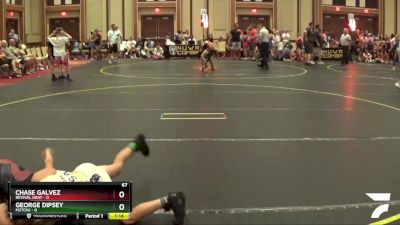 67 lbs Round 2 (6 Team) - George Dipsey, M2TCNJ vs Chase Galvez, Revival Gray