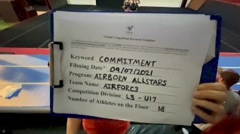 Airborn Allstars - Airforc3 [L3 - U17] 2021 Virtual JAMfest Europe