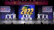 Champion Dance & Cheer All Stars (Scotland) - Black [2022 Open Coed Pom Finals] 2022 The Dance Worlds