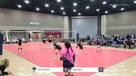 Ohio Premier vs Munciana - 2022 JVA World Challenge presented by Nike - Expo Only