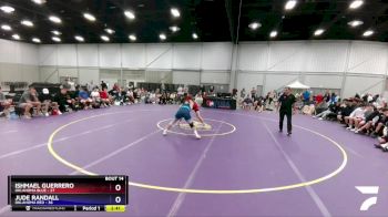 160 lbs Placement Matches (8 Team) - Ishmael Guerrero, Oklahoma Blue vs Jude Randall, Oklahoma Red