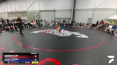 106 lbs Round 2 (8 Team) - Lawson Eller, Minnesota Blue vs Aydan Thomas, Oklahoma Blue