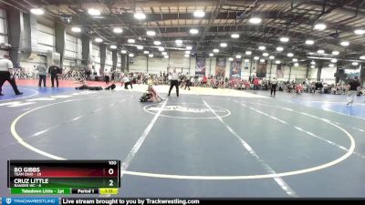 100 lbs Rd# 4- 2:00pm Friday Final Pool - Cruz Little, Ranger WC vs Bo Gibbs, Team Ohio