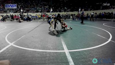 60 lbs Round Of 16 - Beau Corby, Elgin Wrestling vs Jaxon Saunders, Woodland Wrestling Club