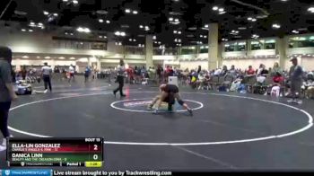 114 lbs Round 3 (10 Team) - Danica Linn, Beauty And The Creason Iowa vs Ella-lin Gonzalez, Charlie`s Angels-IL Pink