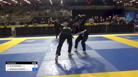 OLIVIA BUCHANAN vs JADE MARIAH NUNEZ 2024 Pan Jiu Jitsu IBJJF Championship
