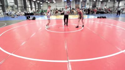 126 lbs Rr Rnd 2 - Landen Haines, Beast Nation Gold vs Logan Jeurissen, Patton Trained Red