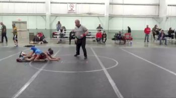 80 lbs Round 2 (8 Team) - Tyler Conzo, PA Alliance Red vs Gabriella Conte, PA Alliance Blue