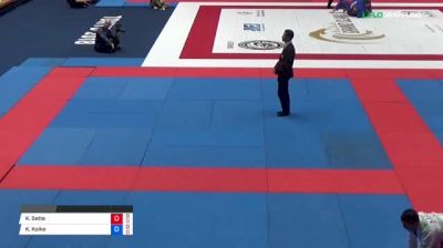 Kenji Sette vs Kleber Koike 2018 Abu Dhabi Grand Slam Tokyo