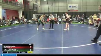 152 lbs Round 3 (6 Team) - Blake Mather, Iowa Black vs Diaz Defender, South Dakota Blizzard