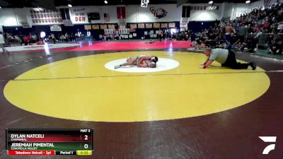 175 lbs Cons. Round 4 - Jeremiah Pimental, Coachella Valley vs Dylan Natceli, Chaparral