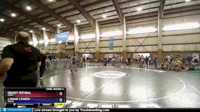 113 lbs Cons. Round 2 - Grady Roybal, Utah vs Logan Loaiza, Idaho