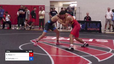 57 kg Consi Of 8 #1 - Adrian Meza, Arizona vs Roberto Estrada, Western Colorado Wrestling Club