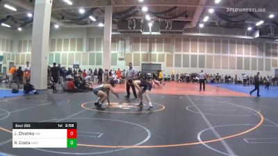 Consolation - Job Chishko, Virginia Military Institute vs Ray Costa, Unattached