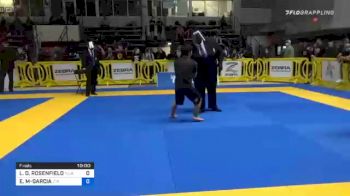 LEE D. ROSENFIELD vs ESTEVAN G MARTINEZ-GARCIA 2020 American National IBJJF Jiu-Jitsu Championship