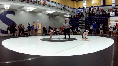 100 lbs. Cons. Round 3 - Lacey Malonson, Lebanon vs Kalen Elias, Heritage