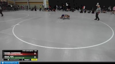 120 lbs Cons. Round 8 - Daniel Guerrero, Cyclones Wrestling & Fitness vs Isaac Ash, Monrovia Youth Wrestling Club