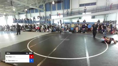 86 kg Rr Rnd 1 - William Max, Savage House WC vs Daniel Serrano, PMA Wrestling