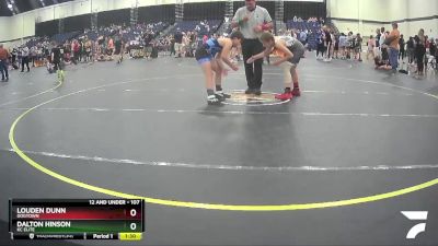 107 lbs Round 5 - Dalton Hinson, KC Elite vs Louden Dunn, Dogtown