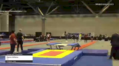 Rainin Wilkins - Double Mini Trampoline, 3TI - 2021 USA Gymnastics Championships