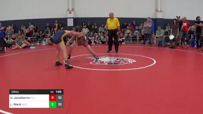 108 lbs Final - Urijah Joostberns, Killer Elite vs Lucas Ward, West Virginia Wild