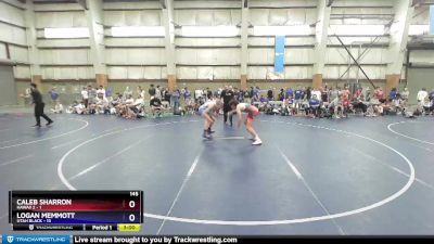 145 lbs Placement (16 Team) - CALEB SHARRON, Hawaii 2 vs Logan Memmott, Utah Black