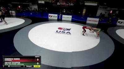 106 lbs Cons. Round 3 - Andrew Isidro, California vs Devon Shaffer, Royal High School Wrestling