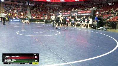 2A-285 lbs Quarterfinal - Russel Coil, Columbus/WMU vs Trent Cakerice, AP-GC