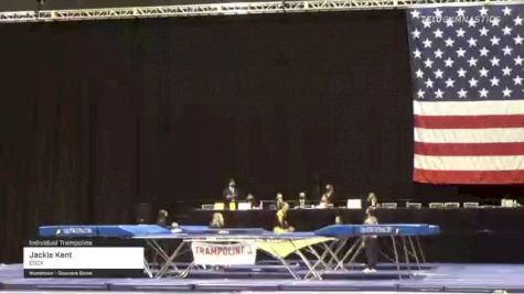 Jackie Kent - Individual Trampoline, ESCX - 2021 USA Gymnastics Championships