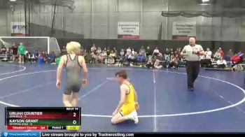 75 lbs Round 5 (6 Team) - Kayson Grant, Wyoming Gold vs Urijah Courtier, Iowa Blue