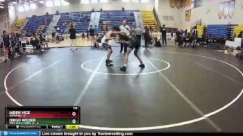 113 lbs Round 4 (8 Team) - Diego Weiser, Free-Buch-Creek #2 vs Aiden Vick, Alpha WC