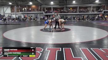 197 lbs Cons. Round 1 - Giovanni Martinez, Luther vs Shane Mathias, Simpson