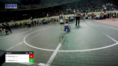 52 lbs Round Of 32 - Axel Ramirez, Smith Wrestling Academy vs Sawyer Bagwill, Berryhill Wrestling Club