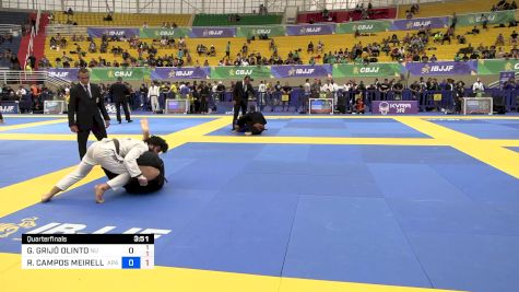 GABRIEL GRIJÓ OLINTO vs RÔMULO CAMPOS MEIRELLES 2024 Brasileiro Jiu-Jitsu IBJJF