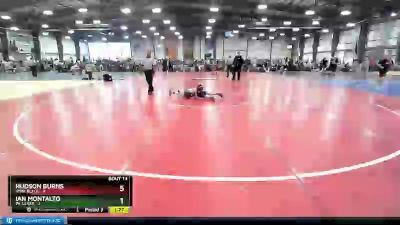 60 lbs Rd# 7- 10:45am Saturday Final Pool - Mac Heysinger, Iowa Black vs Mason Kephart, PA Silver