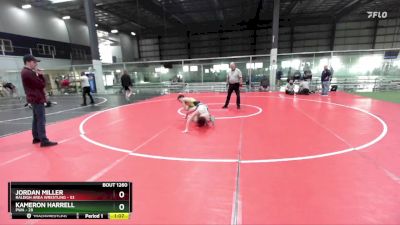 106 lbs 1st Place Match - Kameron Harrell, PWA vs Jordan Miller, Raleigh Area Wrestling