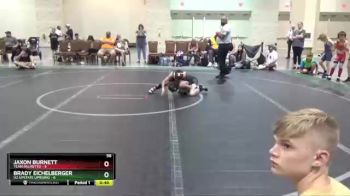 56 lbs Round 2 (4 Team) - Jaxon Burnett, Team Palmetto vs Brady Eichelberger, U2 Upstate Uprising