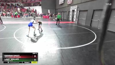 77 lbs Cons. Round 3 - Laney Wallace, St Croix Falls vs Samarah Dailey, Askren Wrestling Academy