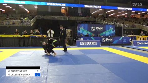 MCKENZIE CHRISTINE LEE vs MARIA CELESTE HERNANDEZ 2024 Pan Jiu Jitsu IBJJF Championship