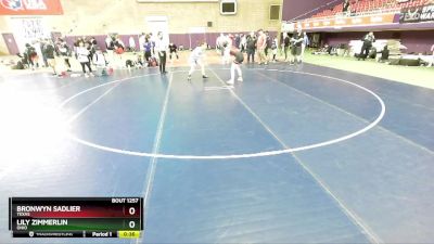 145 lbs Cons. Round 4 - Lily Zimmerlin, Ohio vs Bronwyn Sadlier, Texas