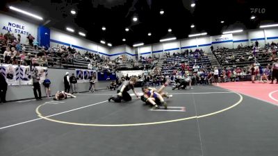 95 lbs Rr Rnd 3 - Quetzali Salas, Standfast vs Kimber Fraser, El Reno Wrestling Club