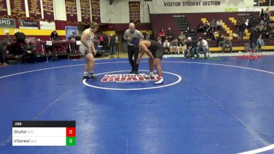 285 lbs Johnny Shafer, SPG vs Nicholas Villareal, Gilroy