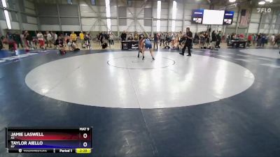 57 lbs Champ. Round 1 - Jamie Laswell, AZ vs Taylor Aiello, NY