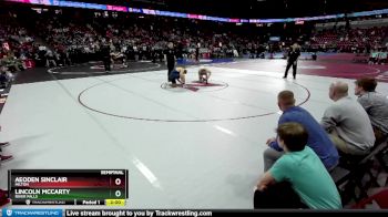 D1-215 lbs Semifinal - Aeoden Sinclair, Milton vs Lincoln McCarty, River Falls