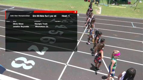 Youth Girls' 800m, Finals 1 - Age 8