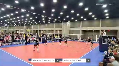 New Wave 17 Tsunami vs Alabama Perf 17 Red - 2022 JVA World Challenge presented by Nike - Expo Only